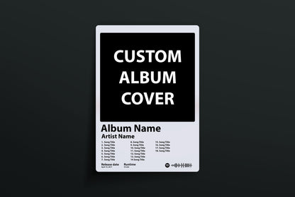Album Cover 19,5 cm x 28,5 cm