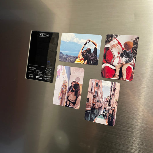 Zestaw 6 magnesów 7×10 cm – Twoje zdjęcia